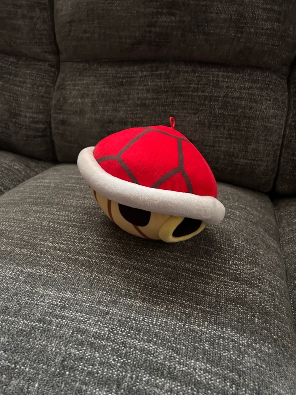 Red Turtle Shell Plush Toy Mario